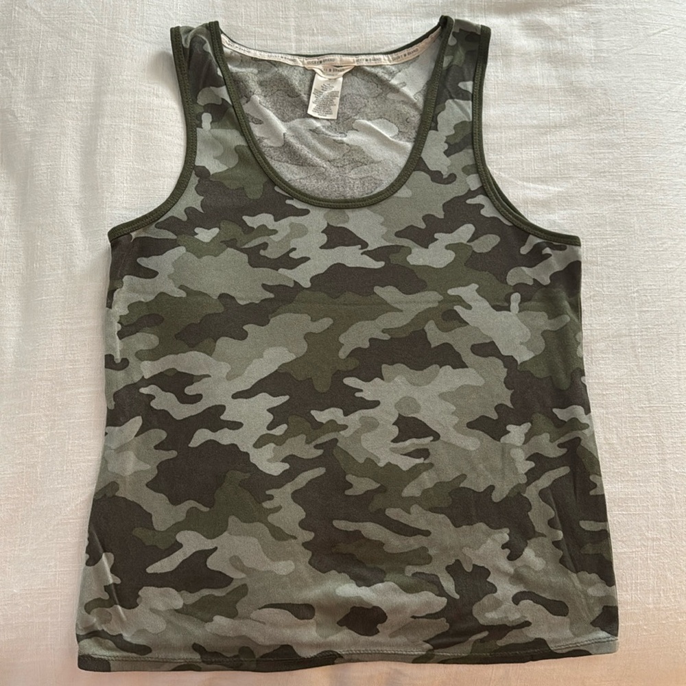 Lucky Brand Camo Print Tank - Large